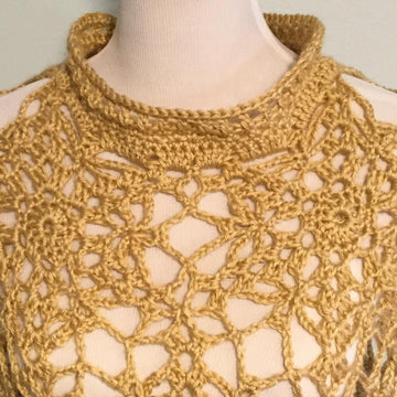 Art Deco Open Shoulder Shell