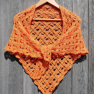 Lacy Triangular Shawl