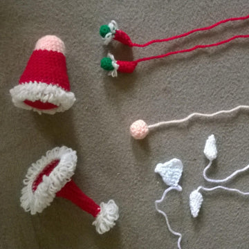 Weihnachtsmann, Häkelanleitung