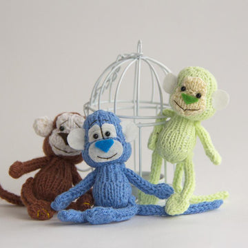 Monkeys. The symbol of new 2016 year.