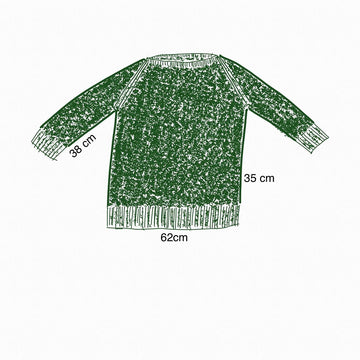Top Down Sweater Forest