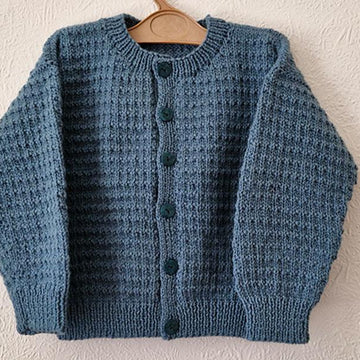 Waffle Child's Cardigan