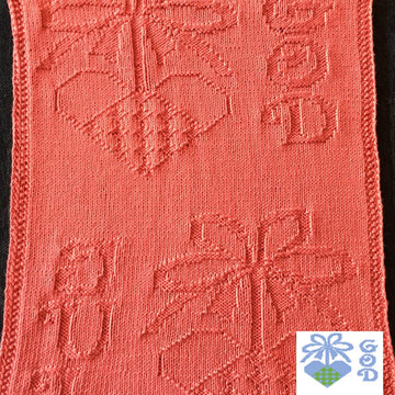 Nr. 316 – 19 – 3. Christmas Heart guest towel