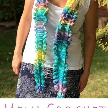 Bobble Pom Pom Scarf