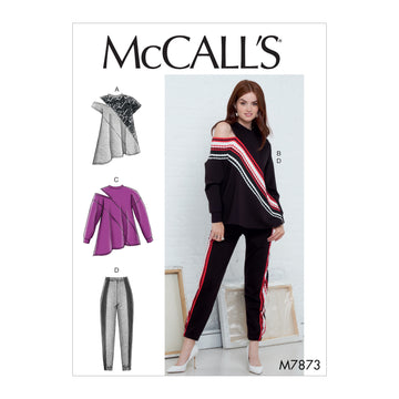 McCall's Misses' Tops and Pants M7873 - Sewing Pattern