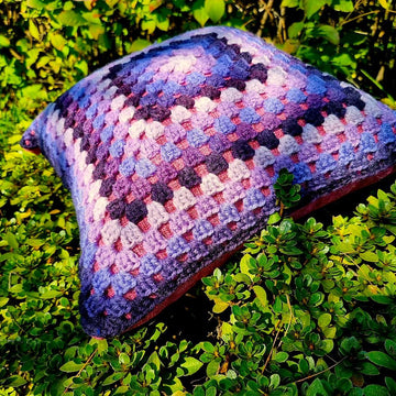 Blueberries Bouquet Granny Cushion