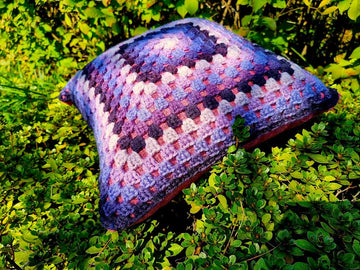 Blueberries Bouquet Granny Cushion