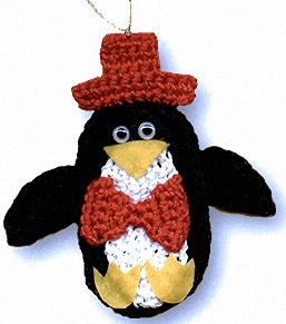 Papa Penguin Ornament