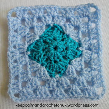 Granny likes Diamonds 5 inch Block
