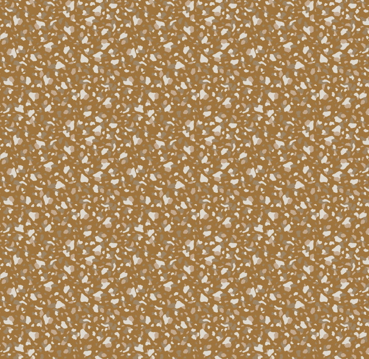 Craft Cotton Company On The Safari - Leopard Mustard 17546