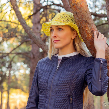 Knitted cotton Summer Hat "Sanna"