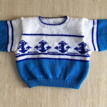 Anchor sweater