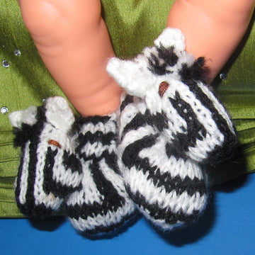 Baby Zebra Boots