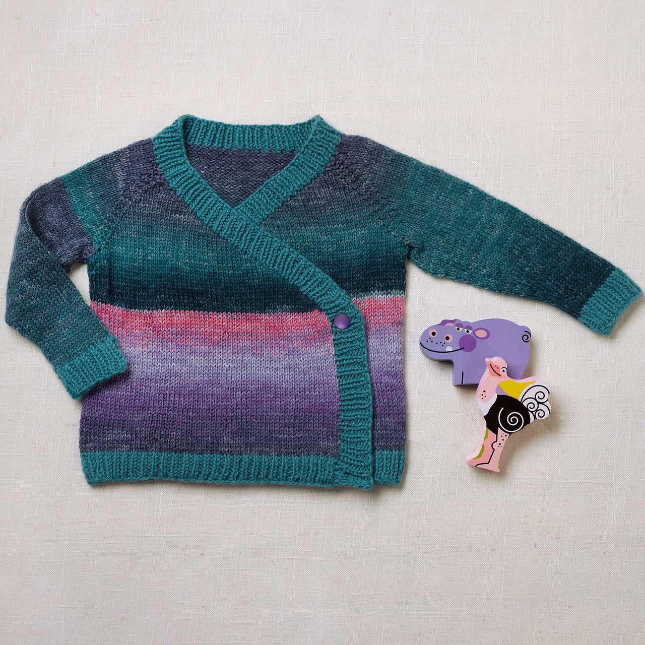 1351 Sweetie - Cardigan Knitting Pattern for Babies in Valley Yarns Easthampton and Valley Superwash Sport