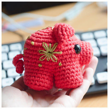 Candy Piggy - Chinese year of the pig version - Lunar New Year - Amigurumi