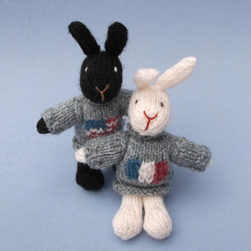 Bunny with flag jumper