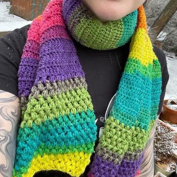Dawn Rising scarf