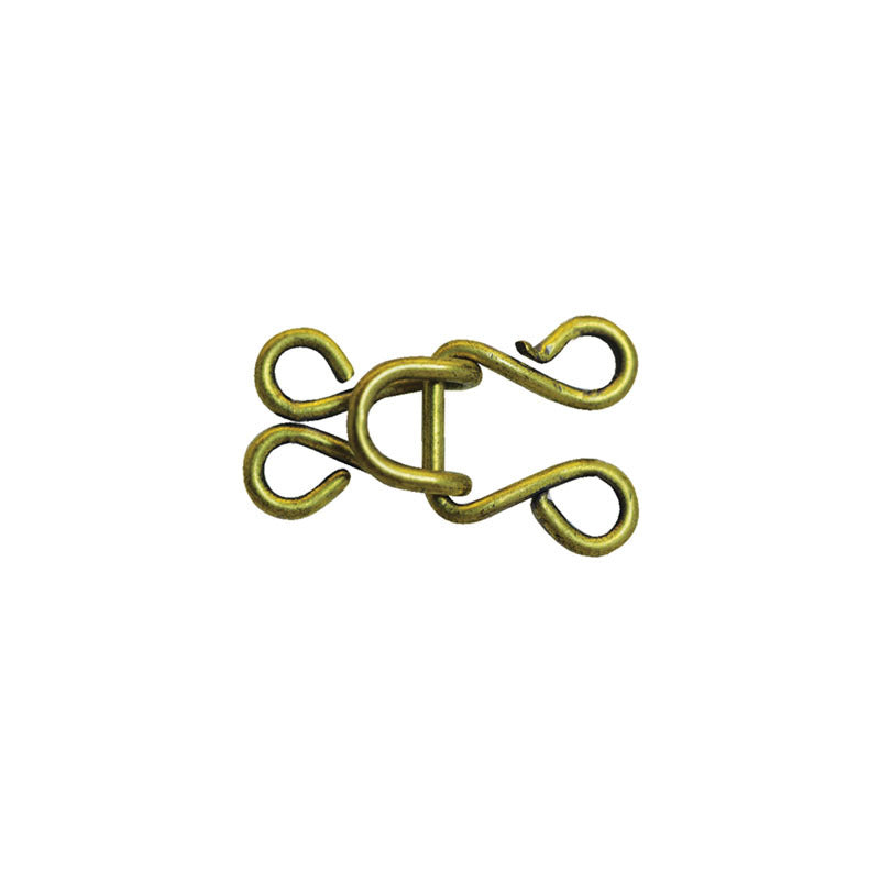 Brass Round Hook & Eye