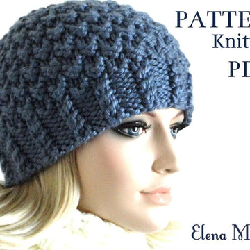 Pattern Womens Accessories Knit Hat