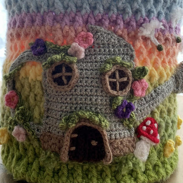 Fairy Garden Crochet Handbag
