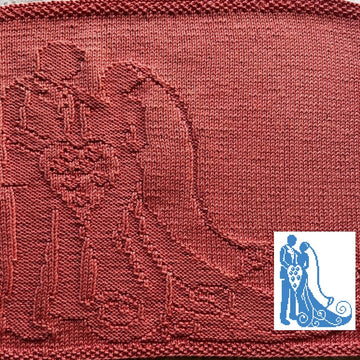 Nr. 746 – Wedding –  large veil 89 stitches