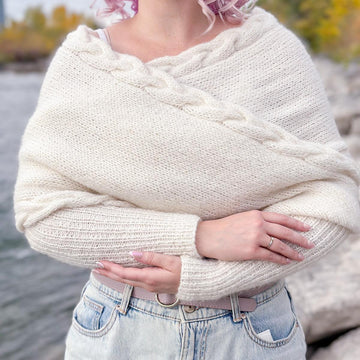 Braided Sweater Scarf