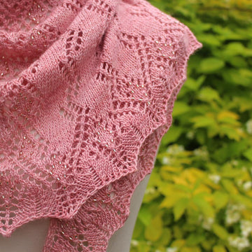 Glittering Path Shawl