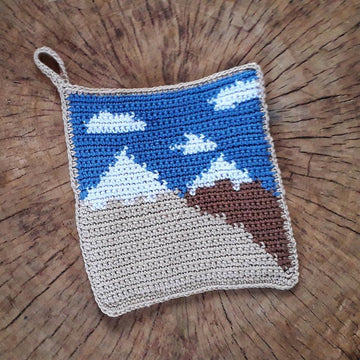 Mountains Are Calling Potholder