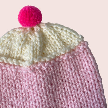 Chunky Baby Cupcake Hat