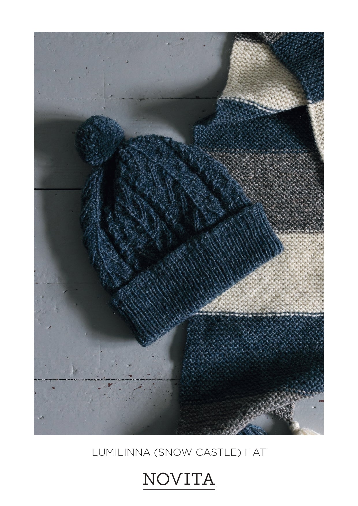 Snow Castle Hat in Novita Suomivilla - Downloadable PDF