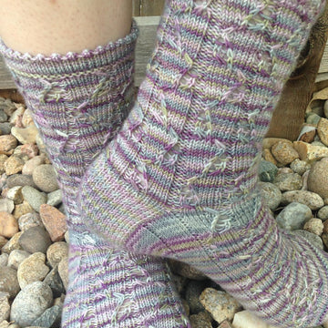 Knotted String Socks
