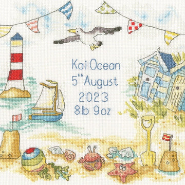 Bothy Threads My First Holiday Cross Stitch Kit - 24 x 23cm