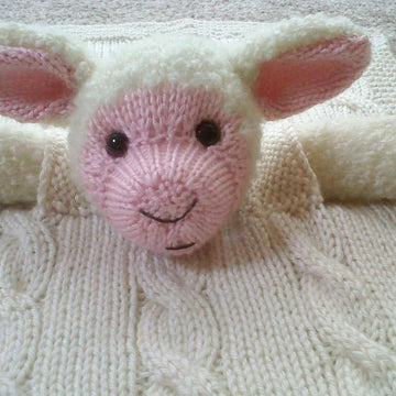 Baa Lamb Comfort Cuddle Blanket