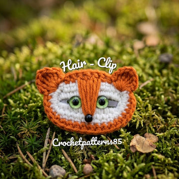 Fire fox Hair Clip English-US