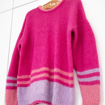 Pinky P Mohair Alpaca Sweater