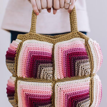 Blush Blizzard Puffer Purse