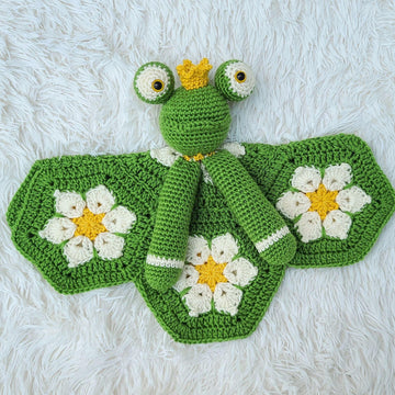 Froggy The Frog Lovey Baby Comforter