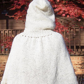 Winter Wonderland Cape (a hooded poncho)
