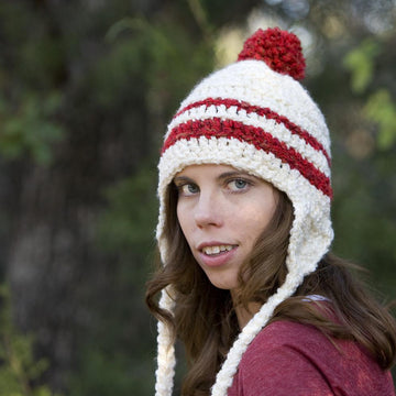 7 in 1 Adult Hat Pattern Quick and Easy - stripe pic