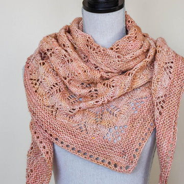 Faded Roses Shawl