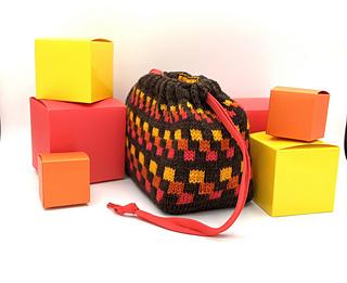 Pretty Boxes Dumplin' Bag