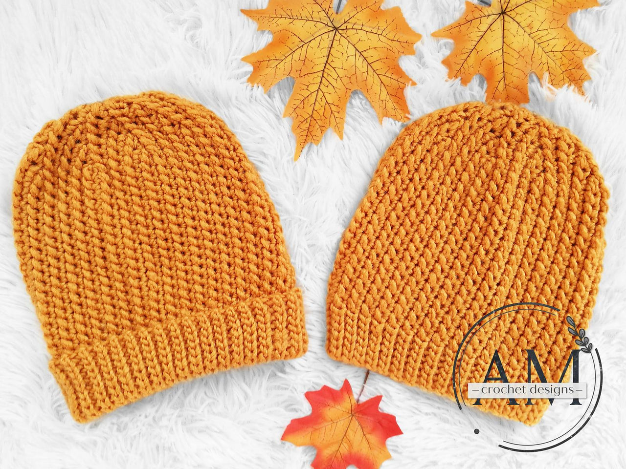 DAMIAN knit-look beanie