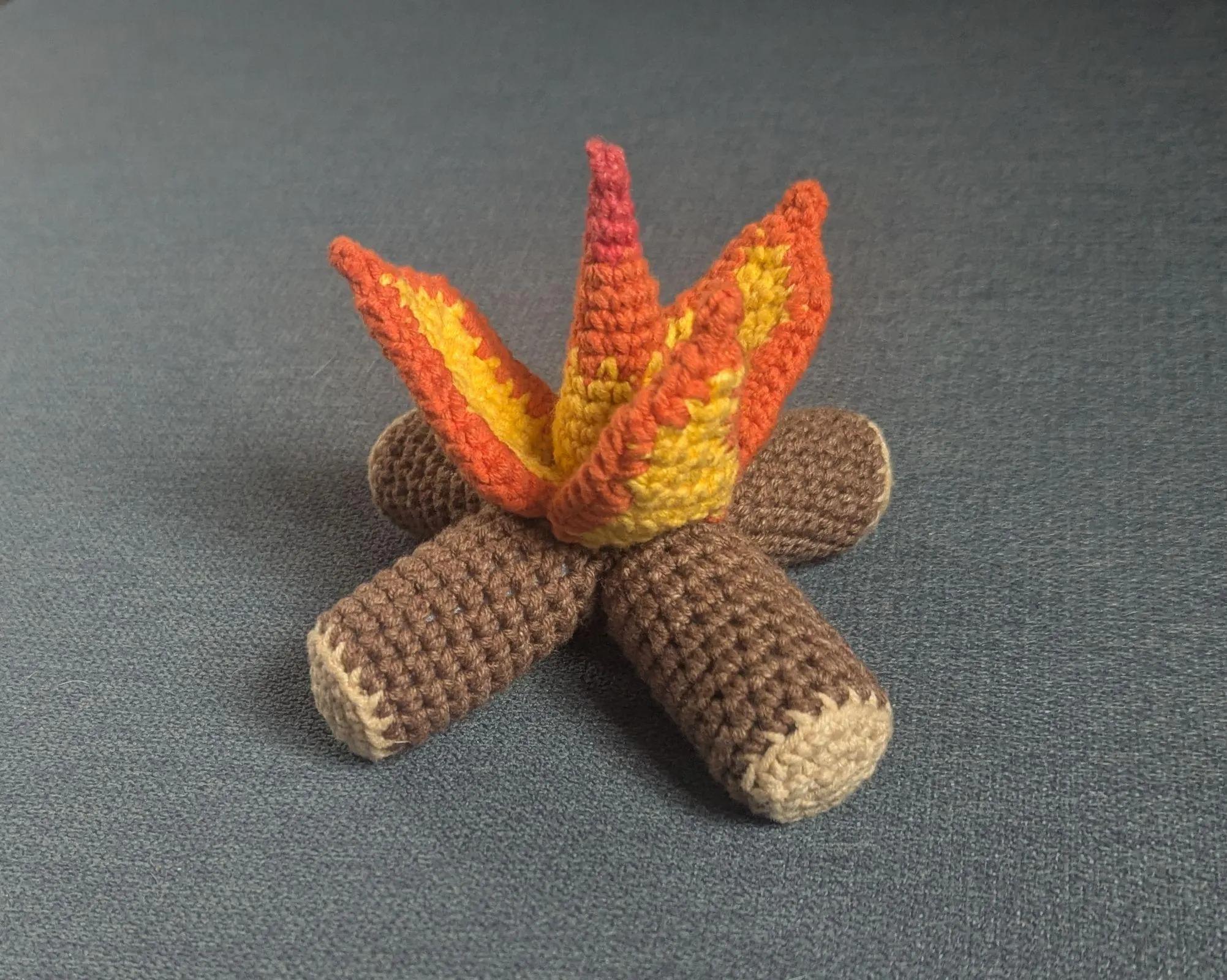 Amigurumi Campfire Toy English-US