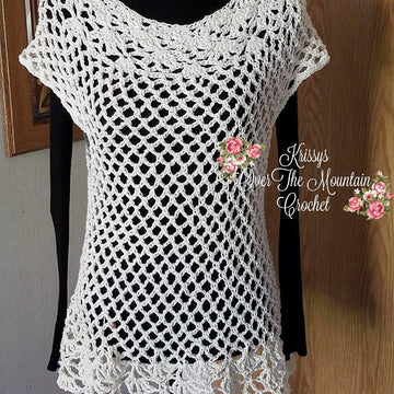 Extended Lace Over Brook Tunic