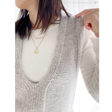 Size M - DUO Reversible Knit Vest