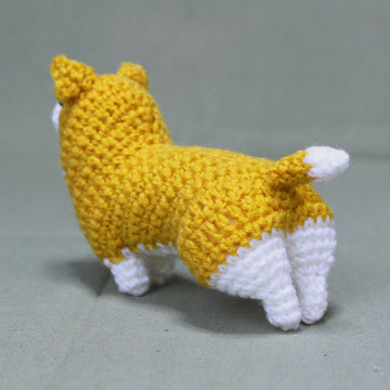 Corgi dog amigurumi / コーギーのあみぐるみ