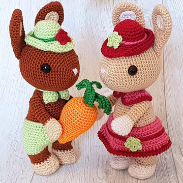 Bunnies Hugo and Hetti