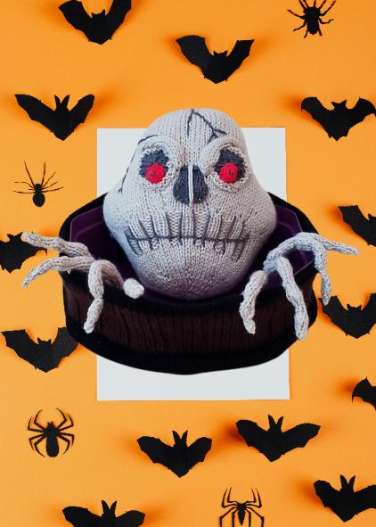 Halloween Skull Quality Street Box Cover