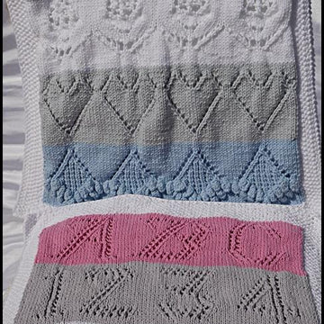 Sampler Baby Blanket