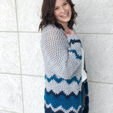 Chevron Cardi